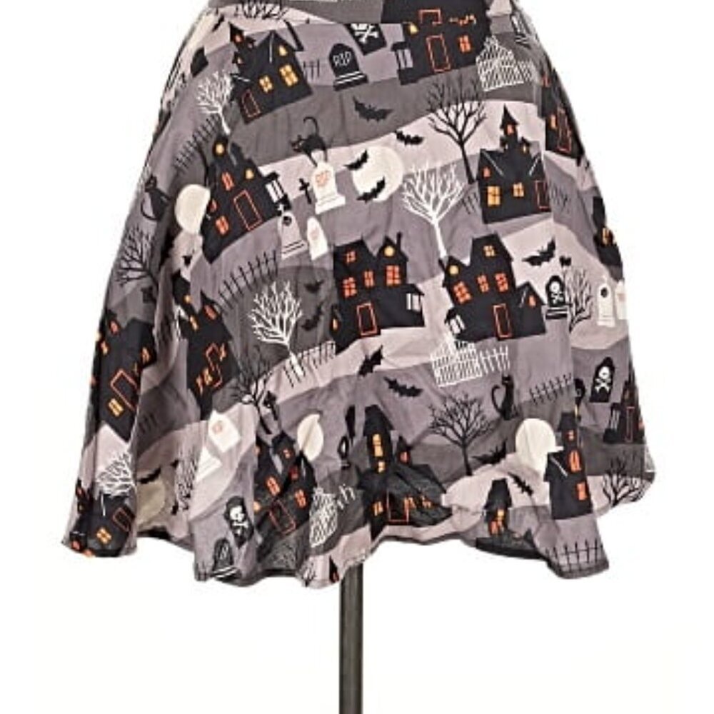 Haunted Halloween Skirt - Picture 3 of 3